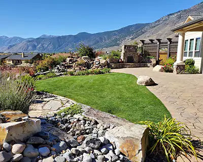 Custom Landscape Installation, Carson City, NV